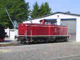 V 100 beim Bahnhofsfest in Kronberg