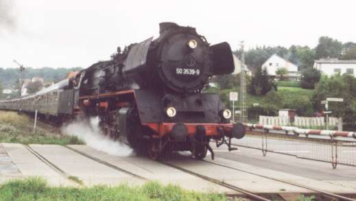 50 3539-9 bei der Ausfahrt in Contwig